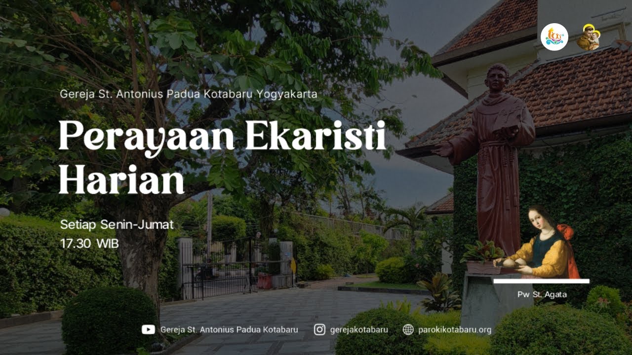Perayaan Ekaristi Pw St. Agata (Kamis, 5 Februari 2026, 17.30 WIB)