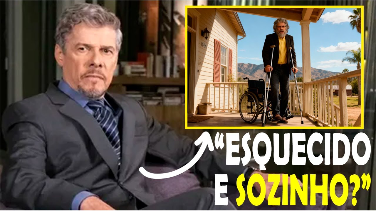 APÓS 8 ANOS NO SILÊNCIO, JOSÉ MAYER REVELA COMO SOBREVIVE ESQUECIDO