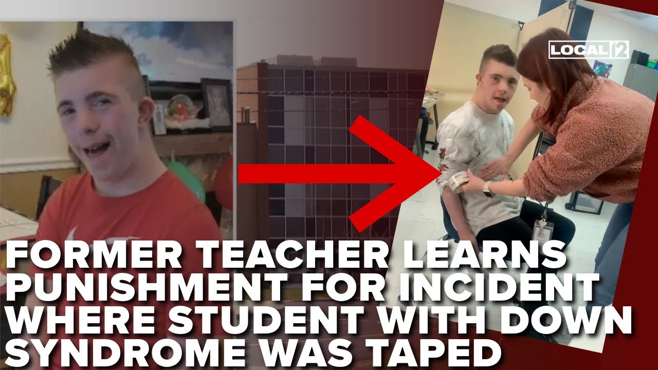 Former teacher learns punishment for incident where student with Down syndrome was taped