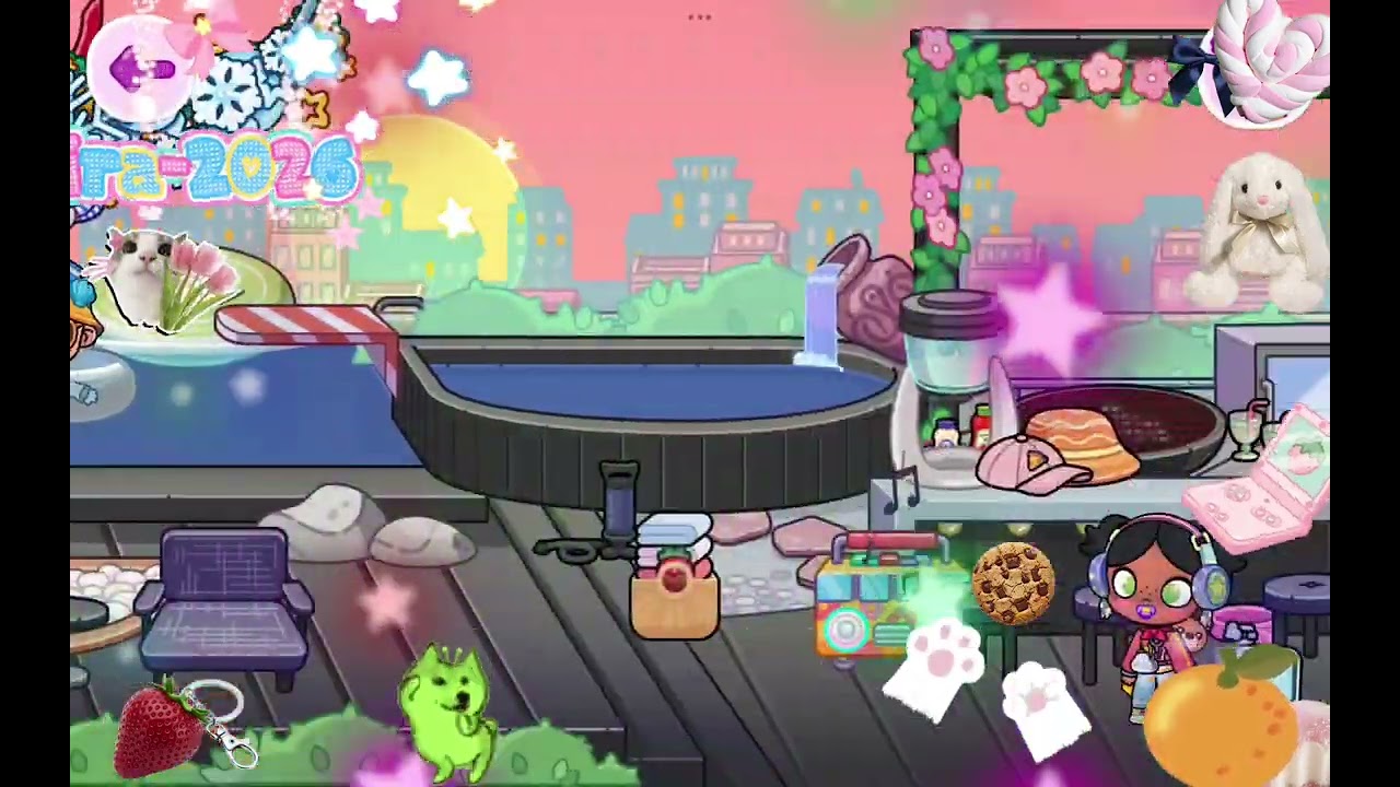 My house🏠 🌸🌈💐🍓🍇🧃🍦🍨