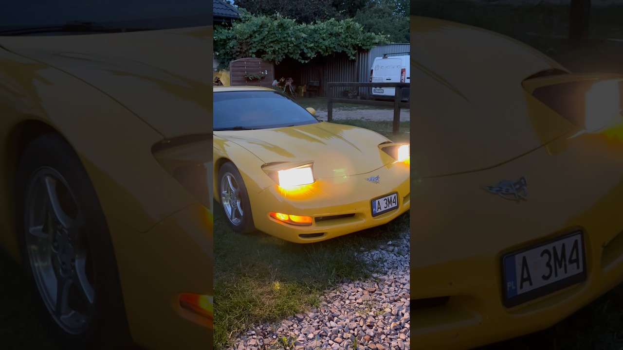 Chevrolet Corvette kt&oacute;ry sprowadziliśmy Mirkowi z Nieporętu. #corvette #autazusa #usaimport