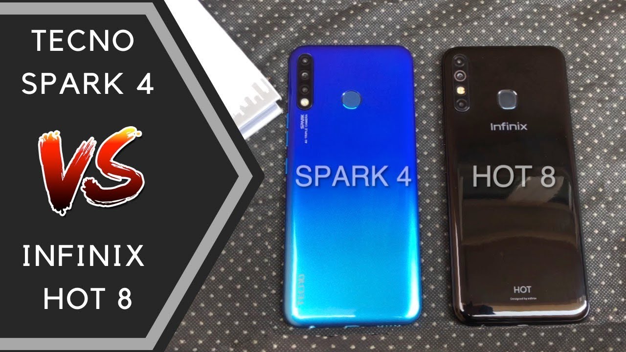 TECNO Spark 4 против Infinix Hot 8: что купить? — Тест скорости и сравнение камер