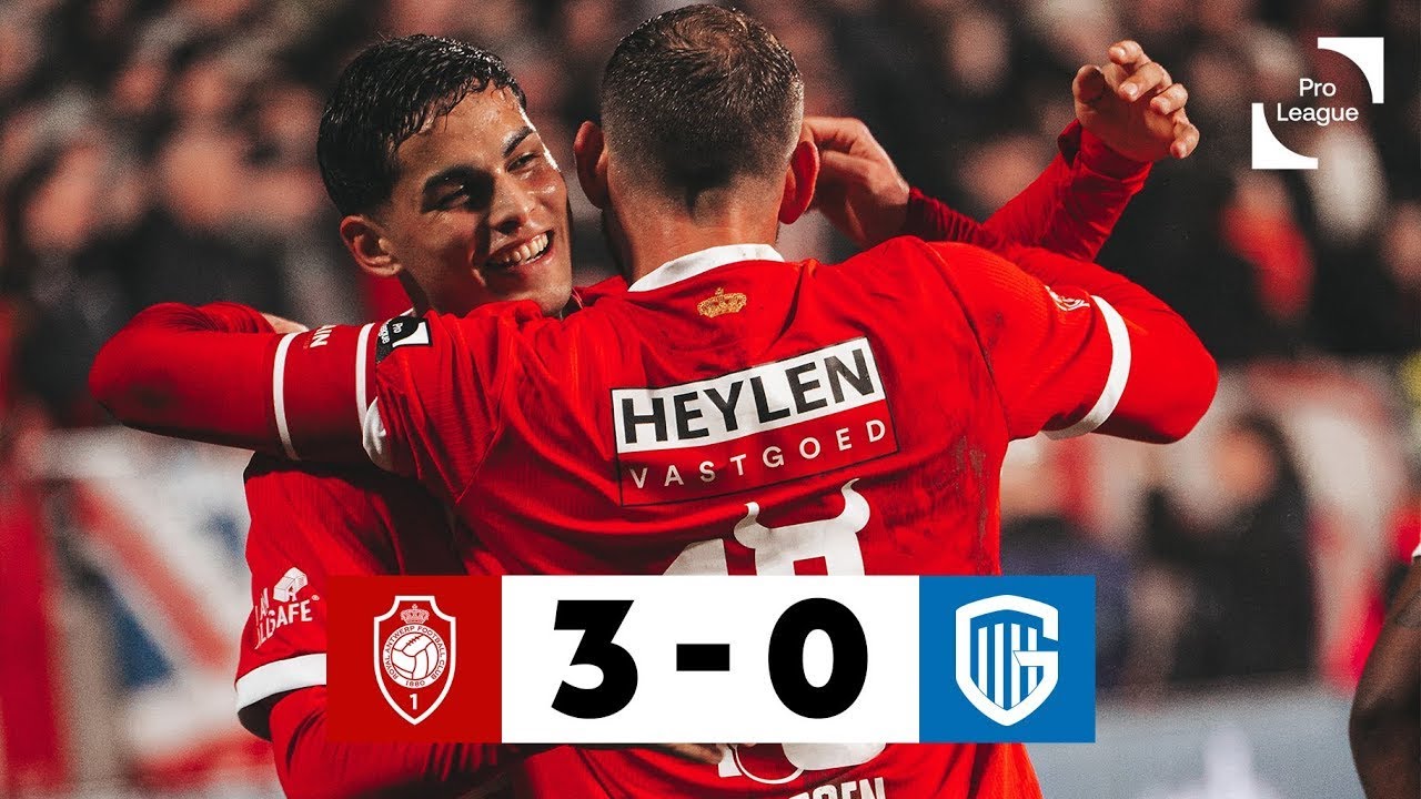 HIGHLIGHTS I R ANTWERP FC 3-0 KRC GENK I #JPL MD17 I 2025-2026