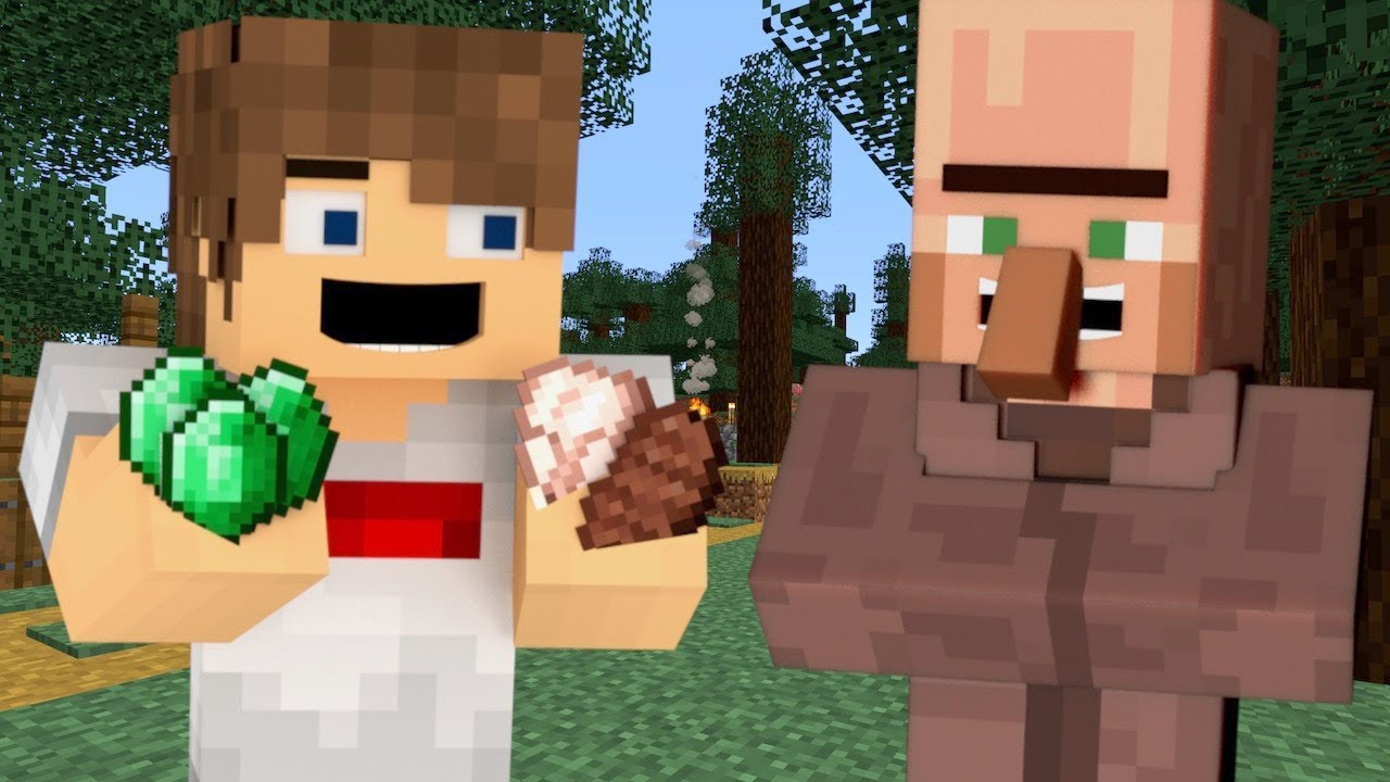 Minecraft Kaimas ir Plėšikavimas #3