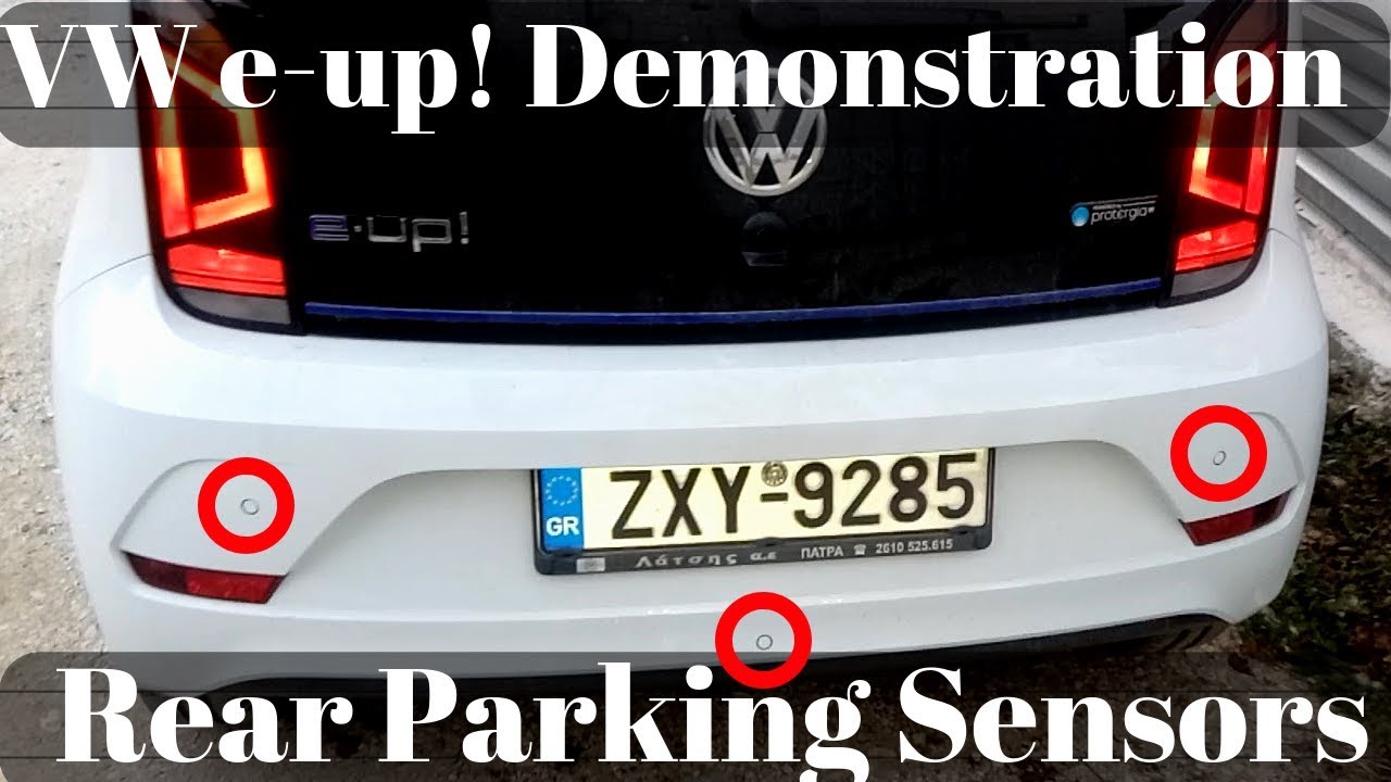 Rear Parking Sensor Test on Volkswagen e-up! 🚗🔊 Inside & Outside POV