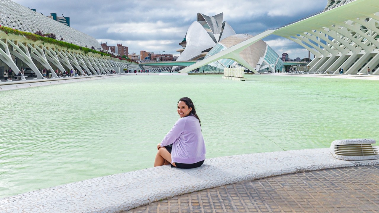 🇪🇸  La Ciudad de Artes y las Ciencias en Valencia es IMPERDIBLE!