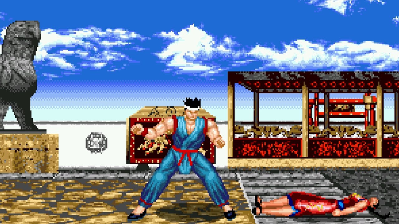 Virtua Fighter 2 Mega Drive (Sega Genesis) Akira Yuki Longplay