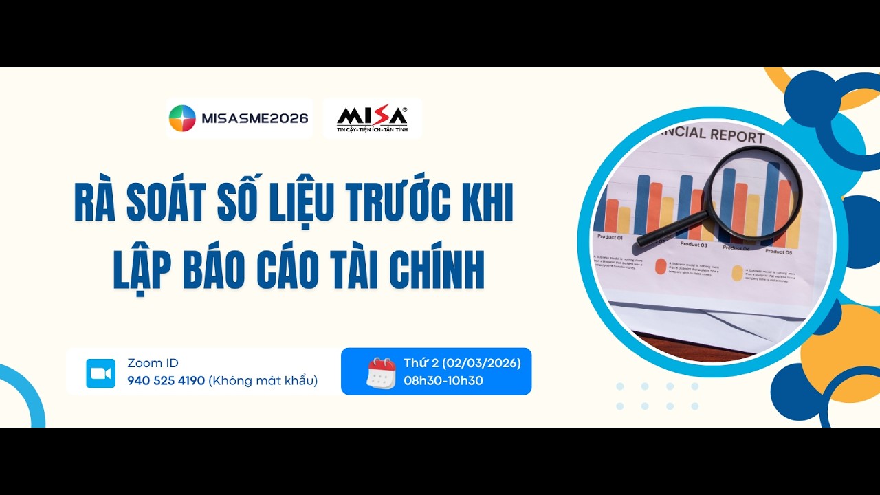 SME | Sáng 02/03 - BÁO CÁO TÀI CHÍNH (PHẦN 1)