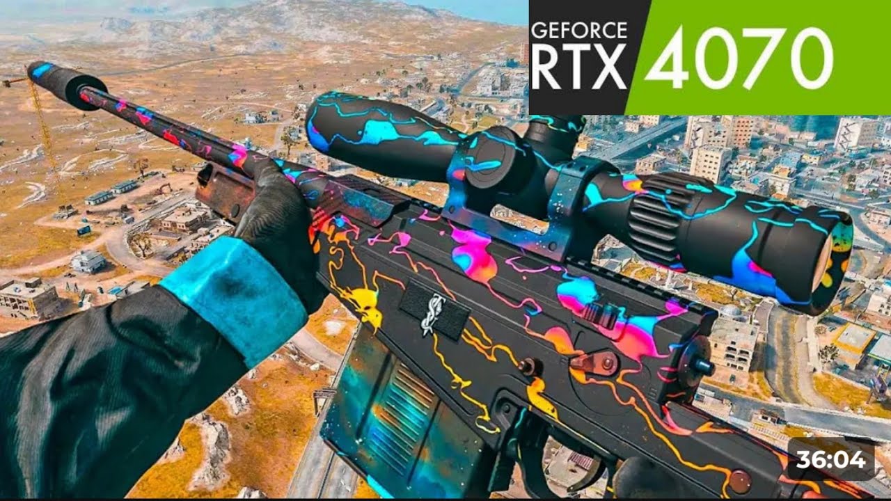 RTX 4070 Super 12GB Raw Performance [ RTX-OFF, DLSS-OFF ] Warzone 4k Max Settings