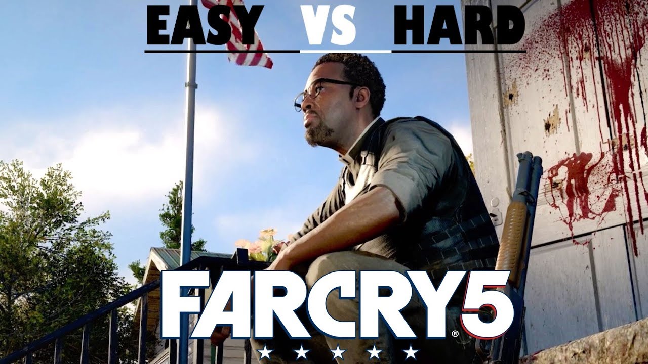 Easy VS Hard| Far Cry 5| Gameplay Comparison Video