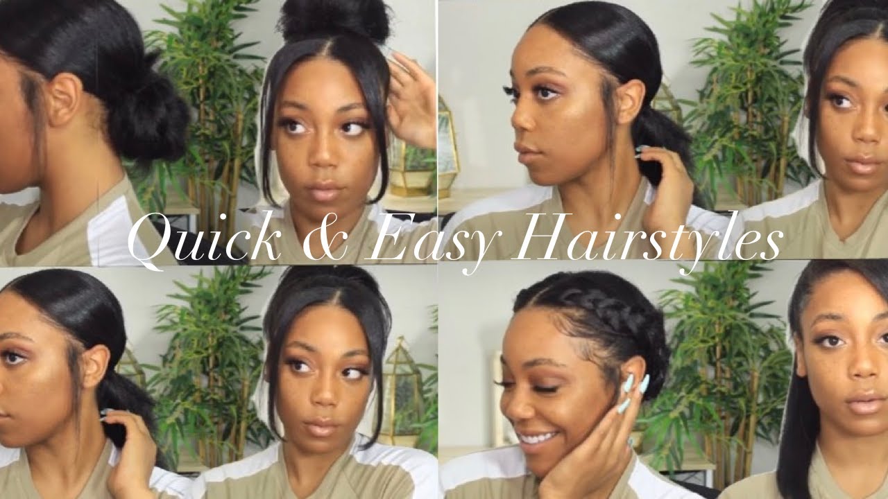 I Dont Have Time To Do My Hair! |Quick & Easy Hairstyles For Stretched Natural Hair