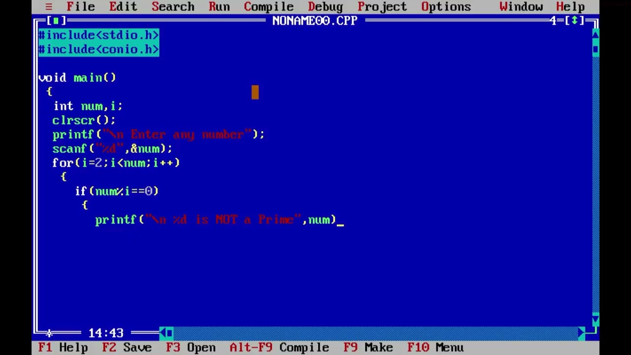 Prime Number in C