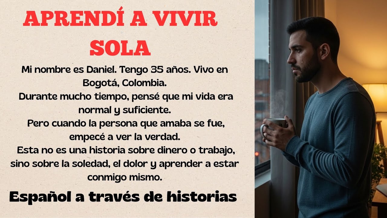 Learn Spanish Through Story Level 3 – Spanish Story – Aprendí a vivir sola