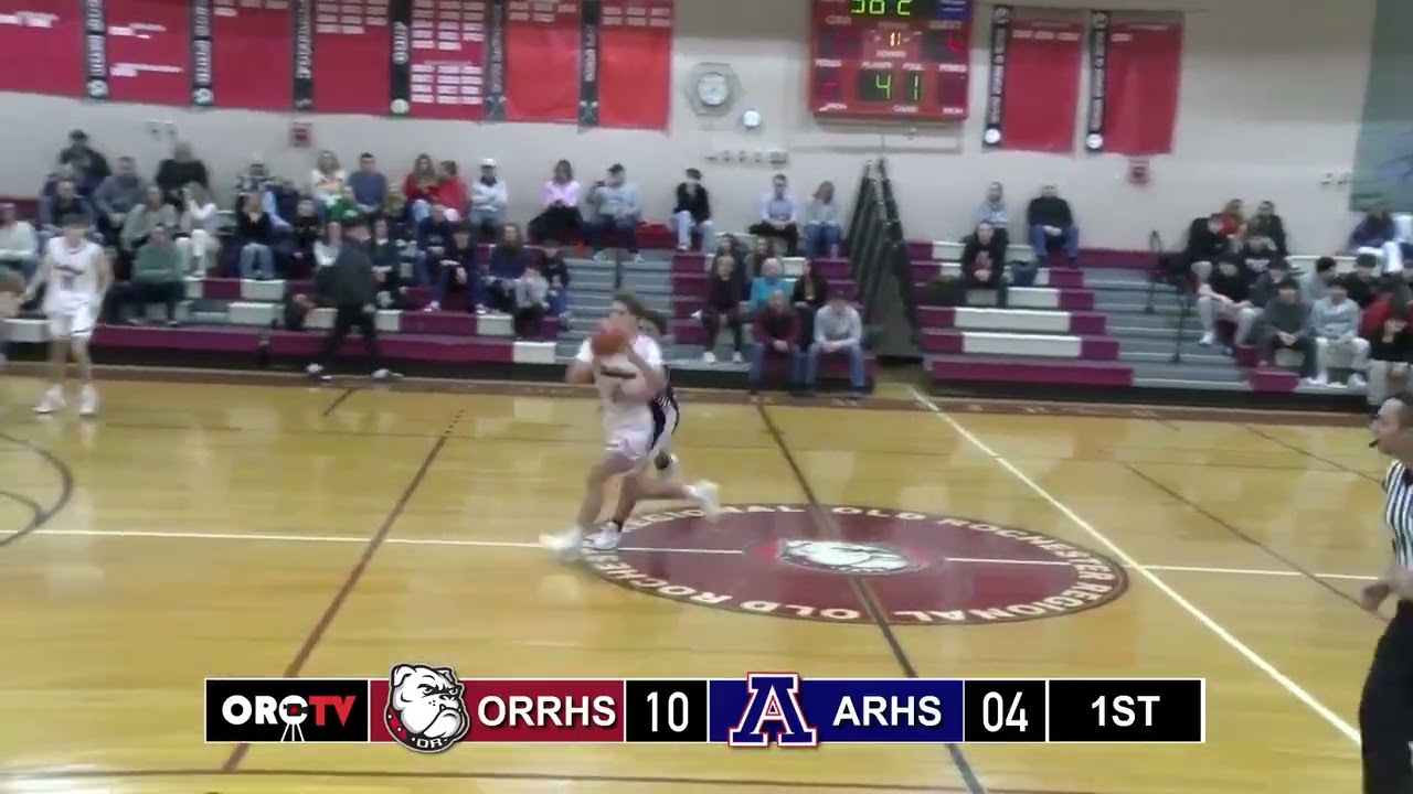 ARHS Boys Basketball at ORR, 1-28-26