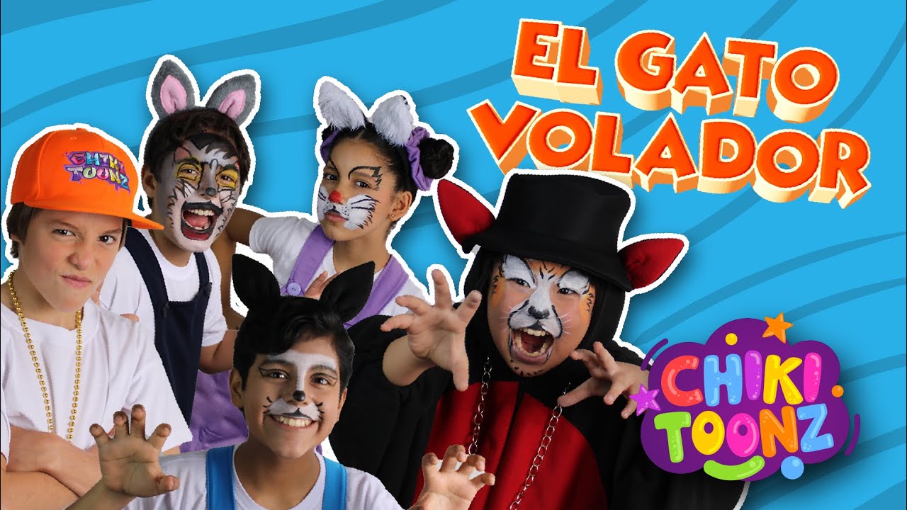 😸El Gato Volador😸 - Chiki Version | Música para niños | @ChikiToonz