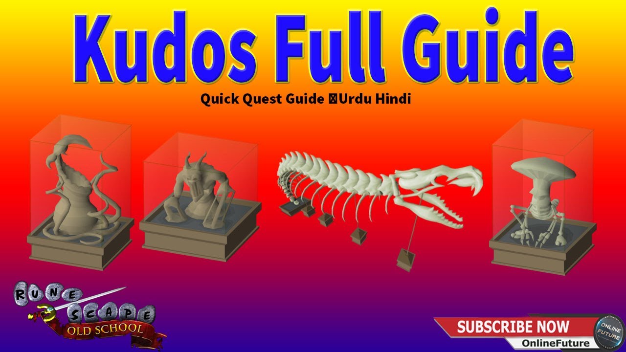 OSRS│How To Earn Kudos Full Guide 2020│Urdu Hindi