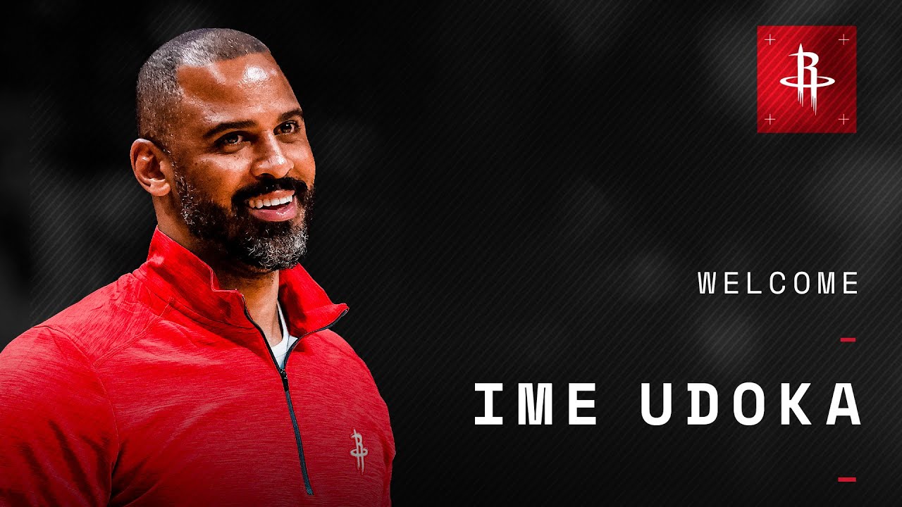 Introducing Ime Udoka  | Houston Rockets