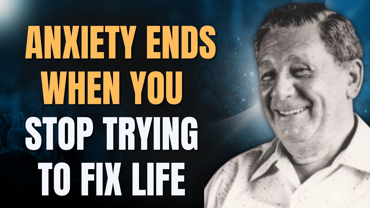 ANXIETY ENDS When You Stop Trying to FIX Life | The Hidden Truth of Stillness (Joel S. Goldsmith)