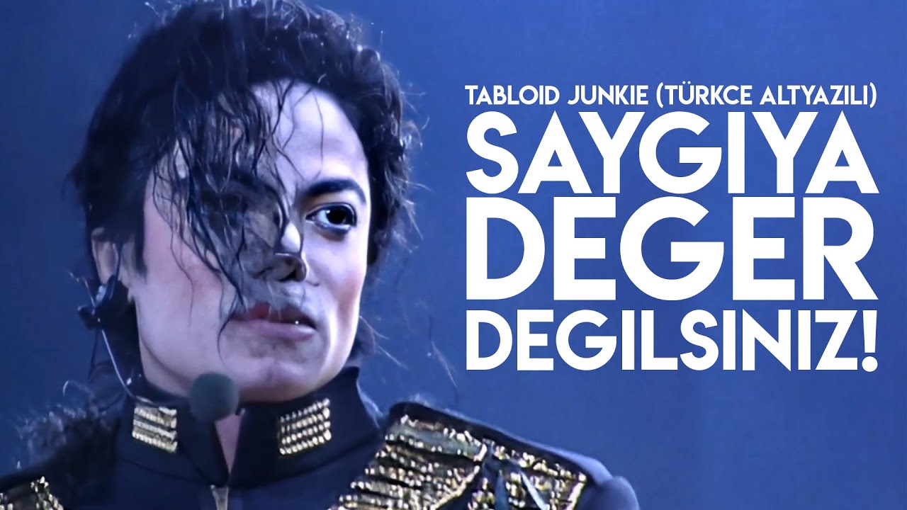 Michael Jackson - Tabloid Junkie (Türkçe Çeviri)
