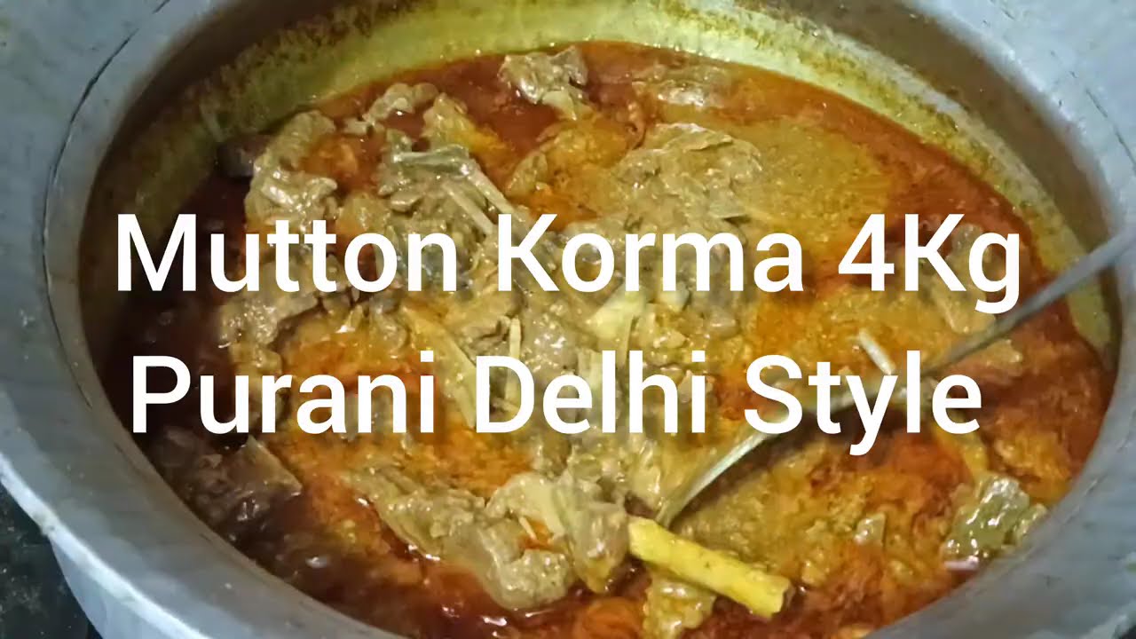 The Secret to Purani Delhi Style Mutton Korma | Original Degi Recipe | Mutton Korma Like Jama Masjid