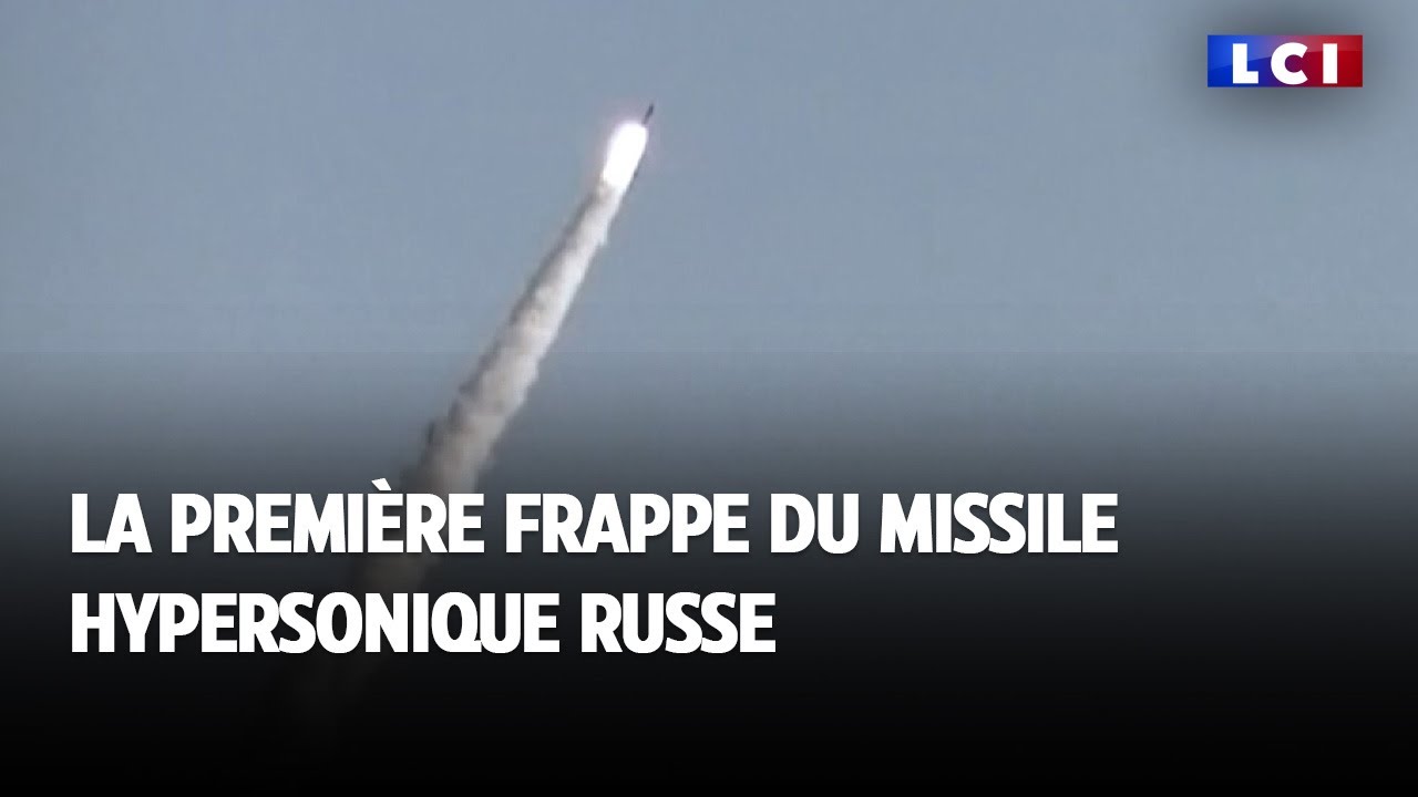 La première frappe du missile hypersonique russe