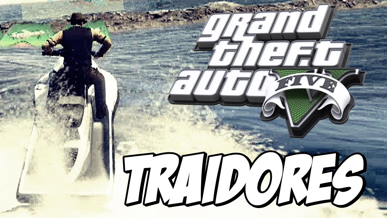 GTA V - CORRIDA DOS TRAIDORES, O JETSKI AGUENTOU?