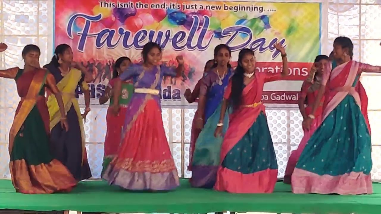 Aerobic dance by 8th girls 2024-25