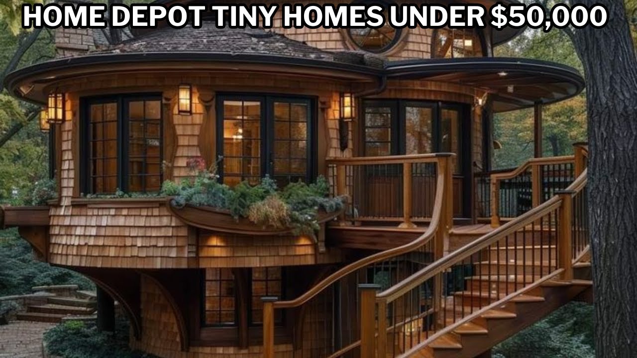 Home Depot  TINY HOUSES UNDER $50,000