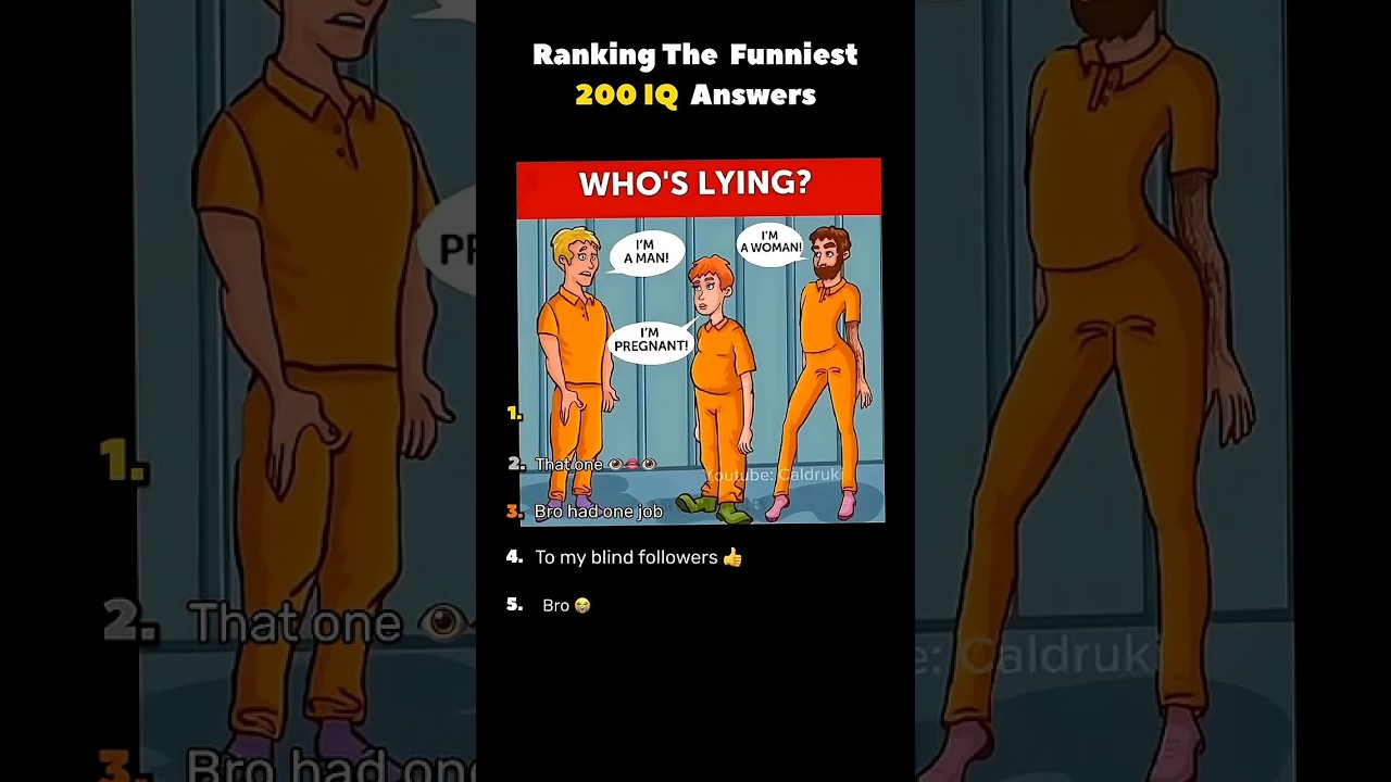 Ranking The Funniest 200 IQ Answers 🤯