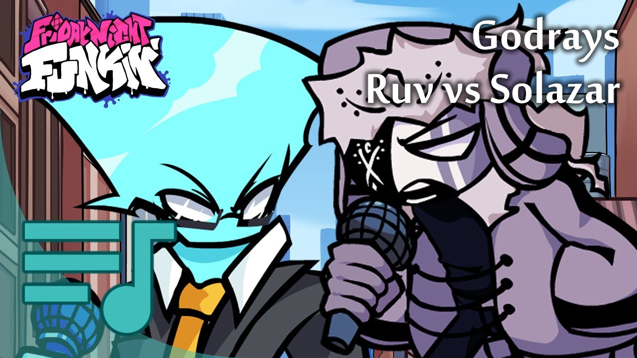 Ruv vs Solazar: Godrays (FNF Entity mod) - Friday Night Funkin'