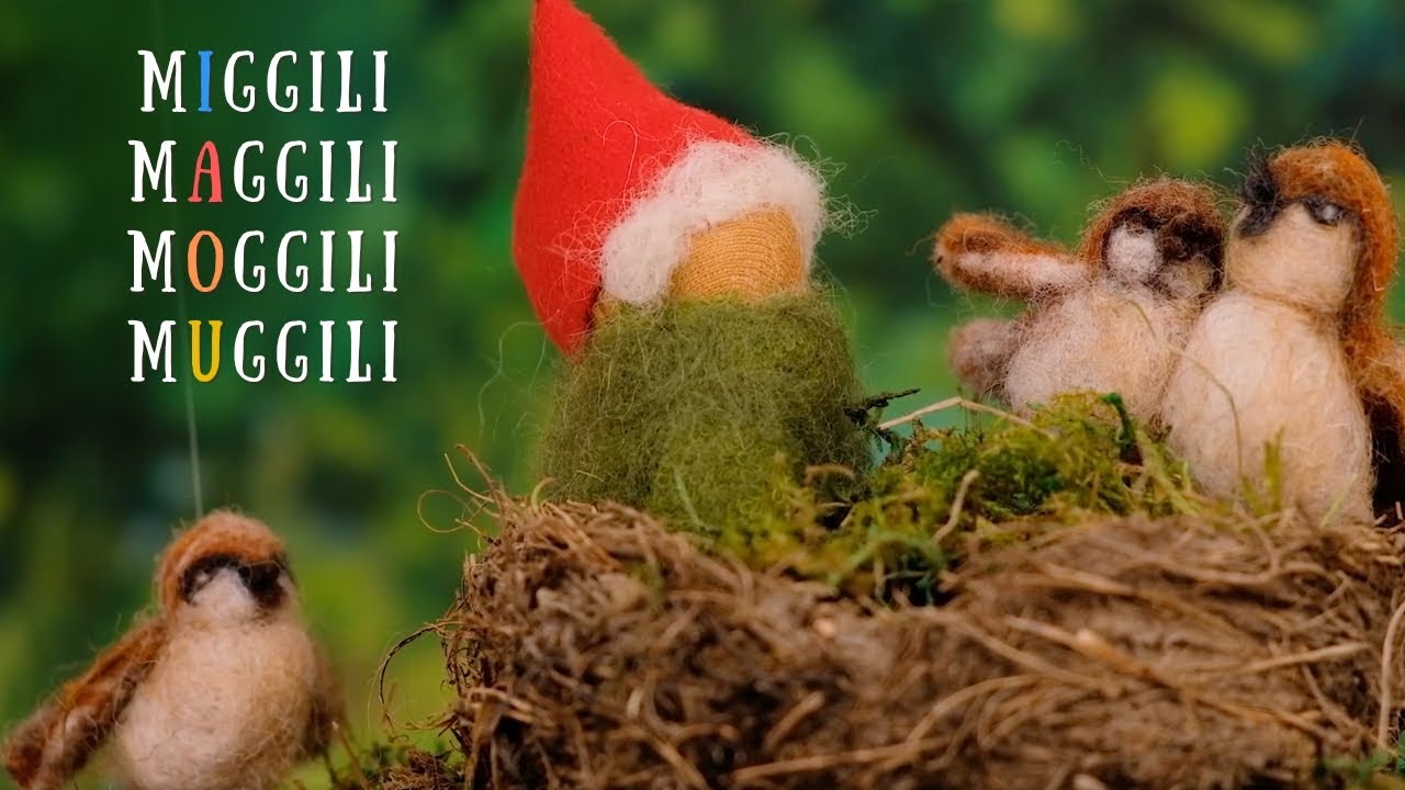 Kinder Märchen Puppentheater 🌲  Die Vier Zwerge