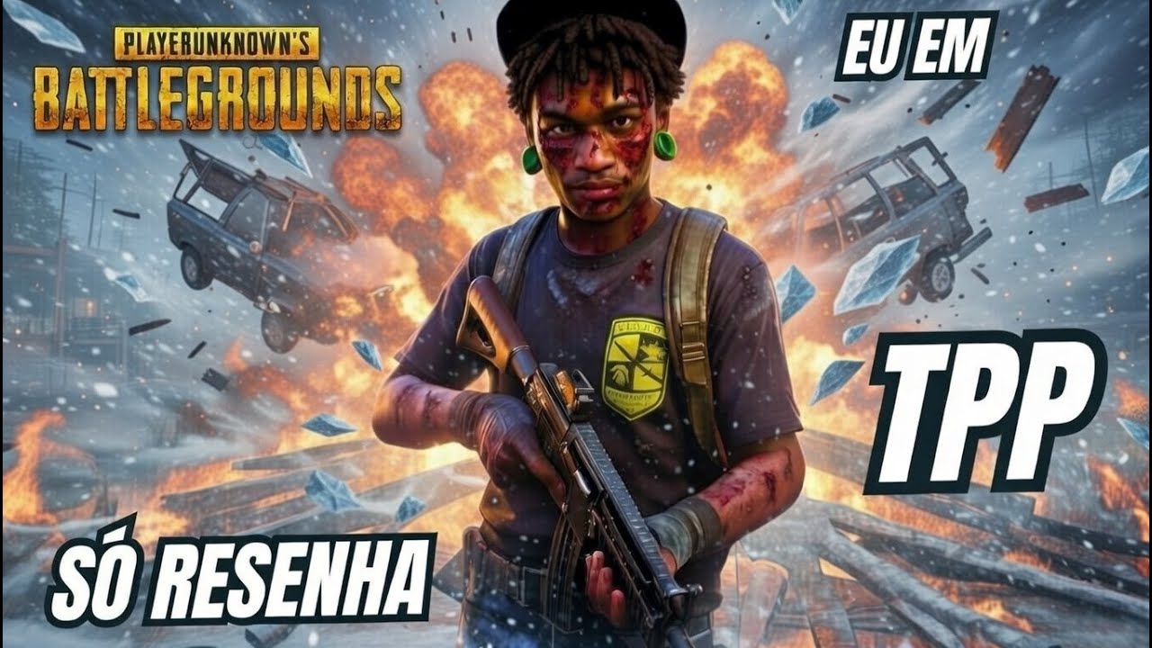 🔴 AO VIVO: PUBG Erangel 2.0 CAOS TOTAL! Meteoros Explodindo, Neve Insana & Squad TPP Dominando! ❄️☄