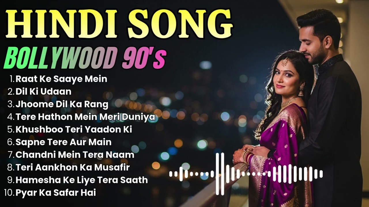 Ultimate 90s Bollywood Love Songs 🌙 Hindi Romantic Night Playlist