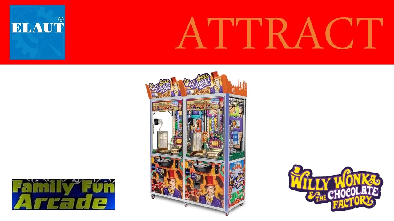 Willy Wonka 2-Player Pusher - Attract Mode