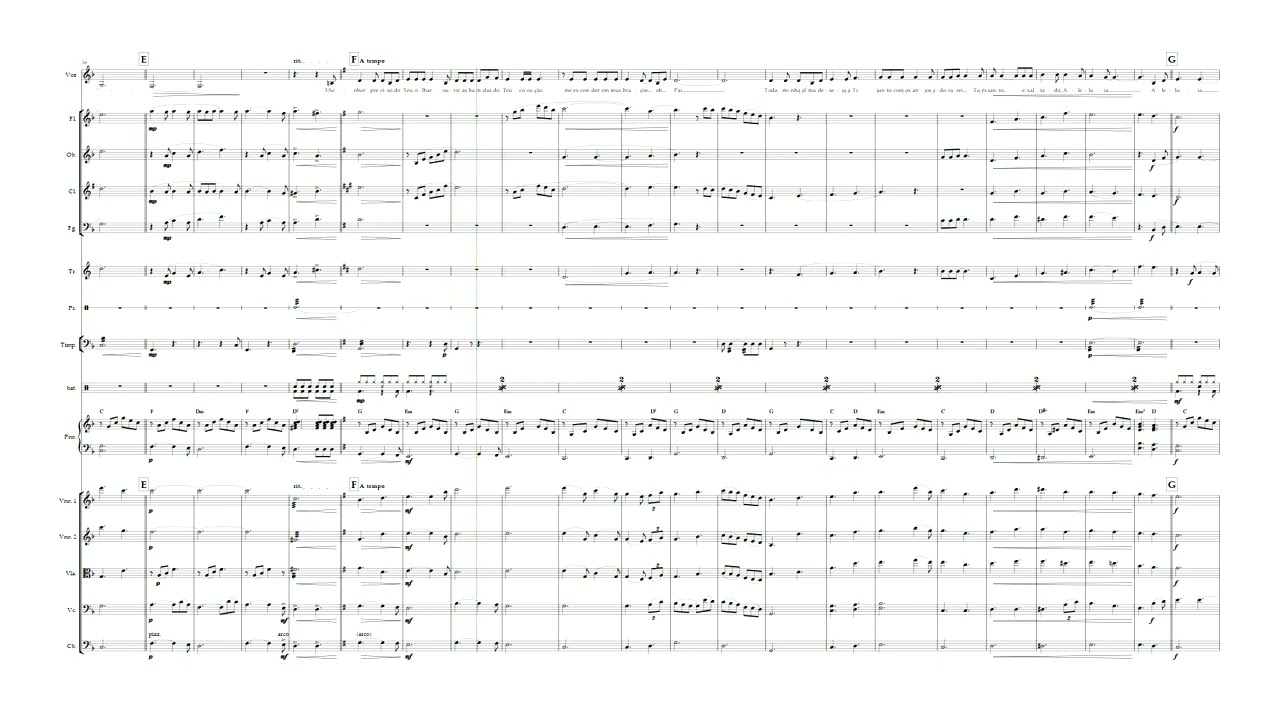 Hallelujah | Leonard Cohen | Arranjo para Orquestra de Câmara