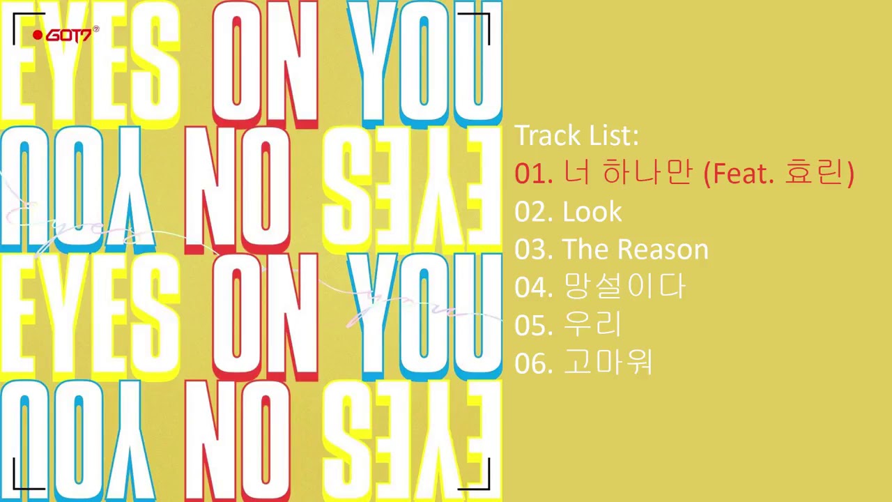 [Full Album] GOT7 - EYES ON YOU | The 8th Mini Album — TRACKLIST