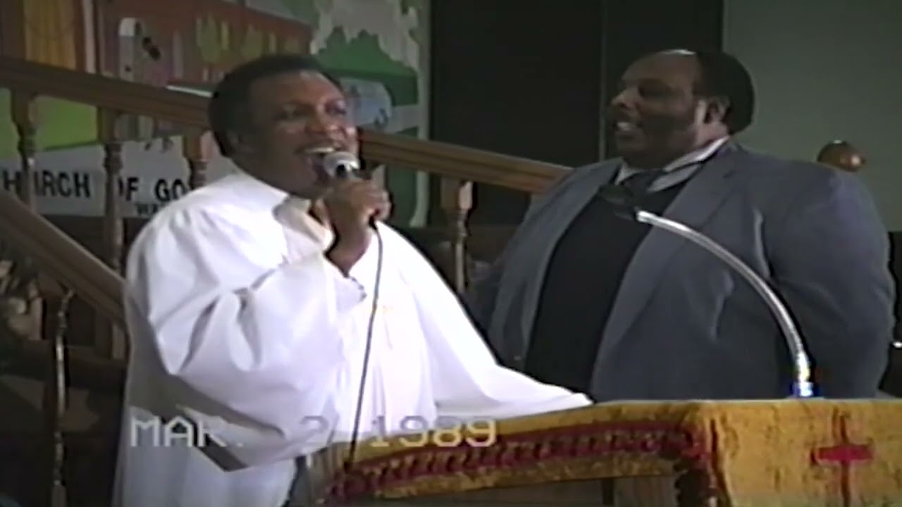 Bishop Albert Pass sings 