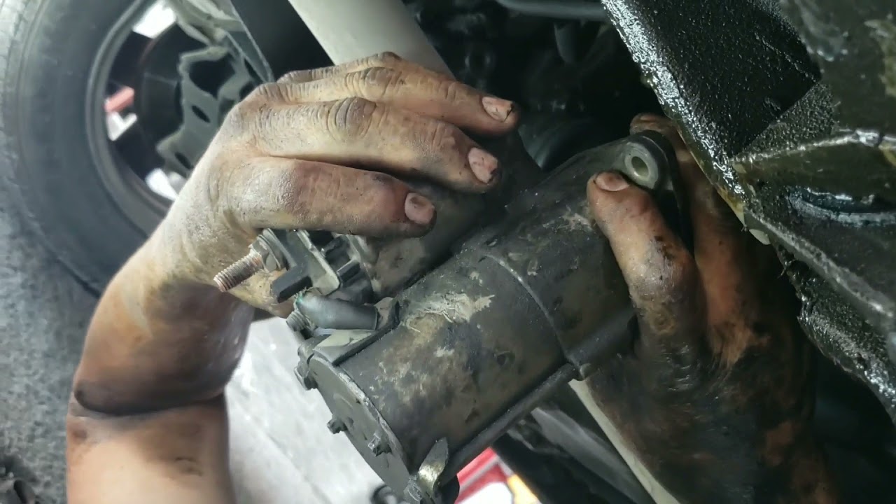COMO QUITAR Y PONER MARCHA O MOTOR DE ARRANQUE DE CHEVY DE. LA CHEVROLET