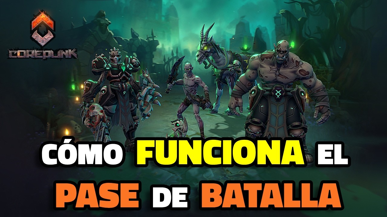 👾 COREPUNK 👾| Cómo FUNCIONA el PASE de BATALLA | Demo96tv