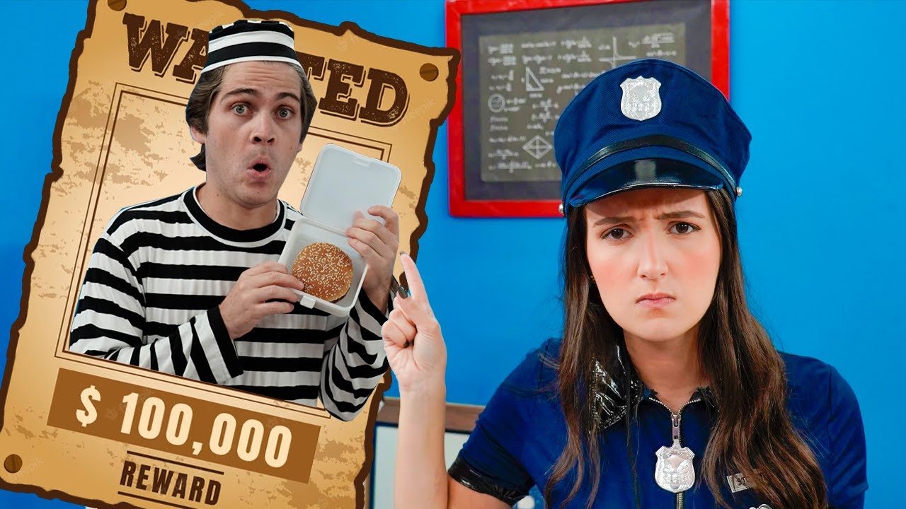 CAMILA VIRA POLICIAL DA ESCOLA FANTÁSTICA E PRENDE DANIEL