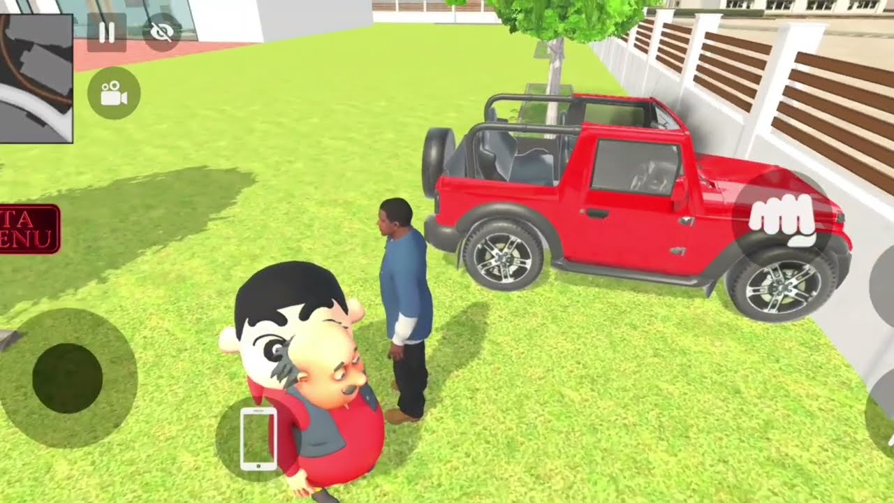 🤑Franklin got New Thar Car 🚗 by  Shinchan in Indian auto theft simulator