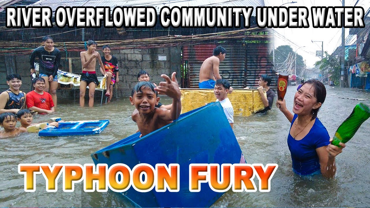 MANILA UNDER FURY OF SUPER TYPHOON | House Flooded, Motorist Stranded and whole community struggled