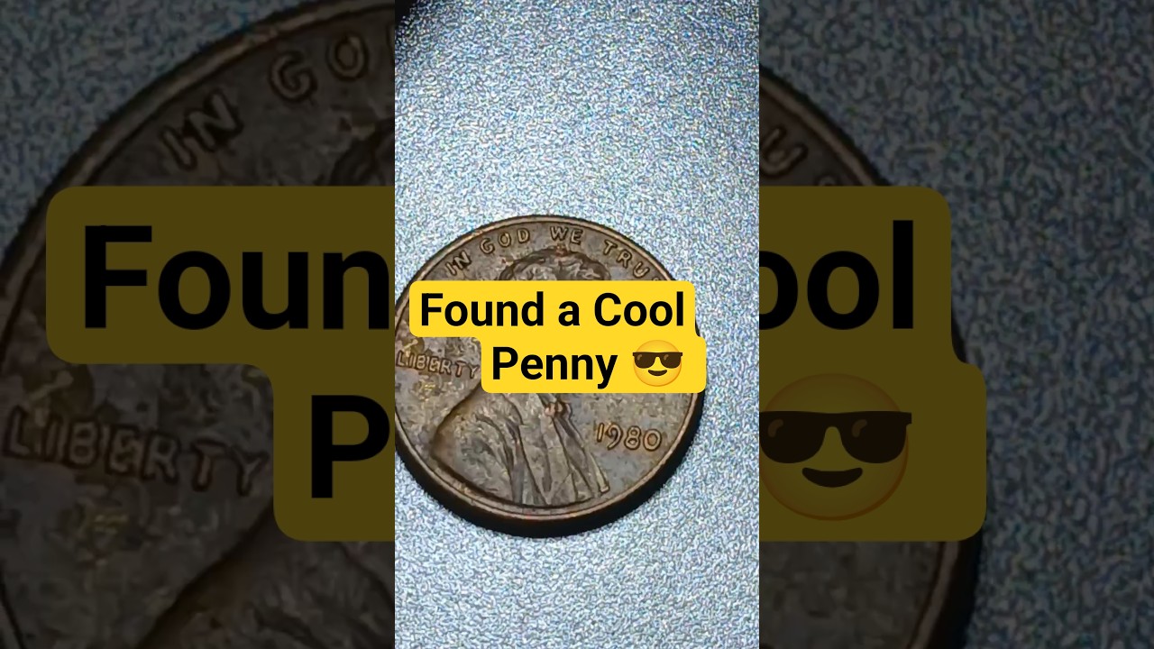 Found a cool penny 😎 in circulation, Magic coin 