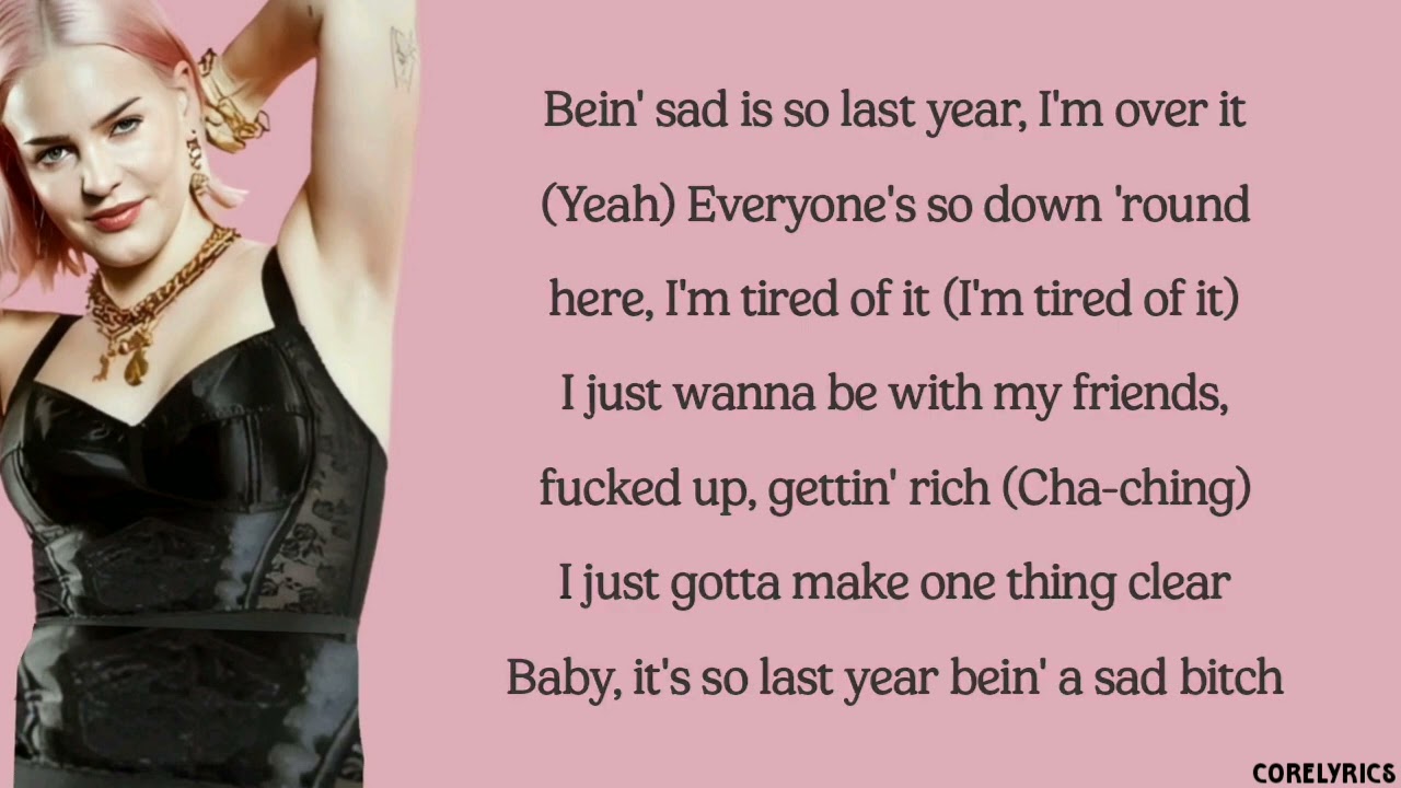 Anne - Marie - Sad B!tch (lyrics)
