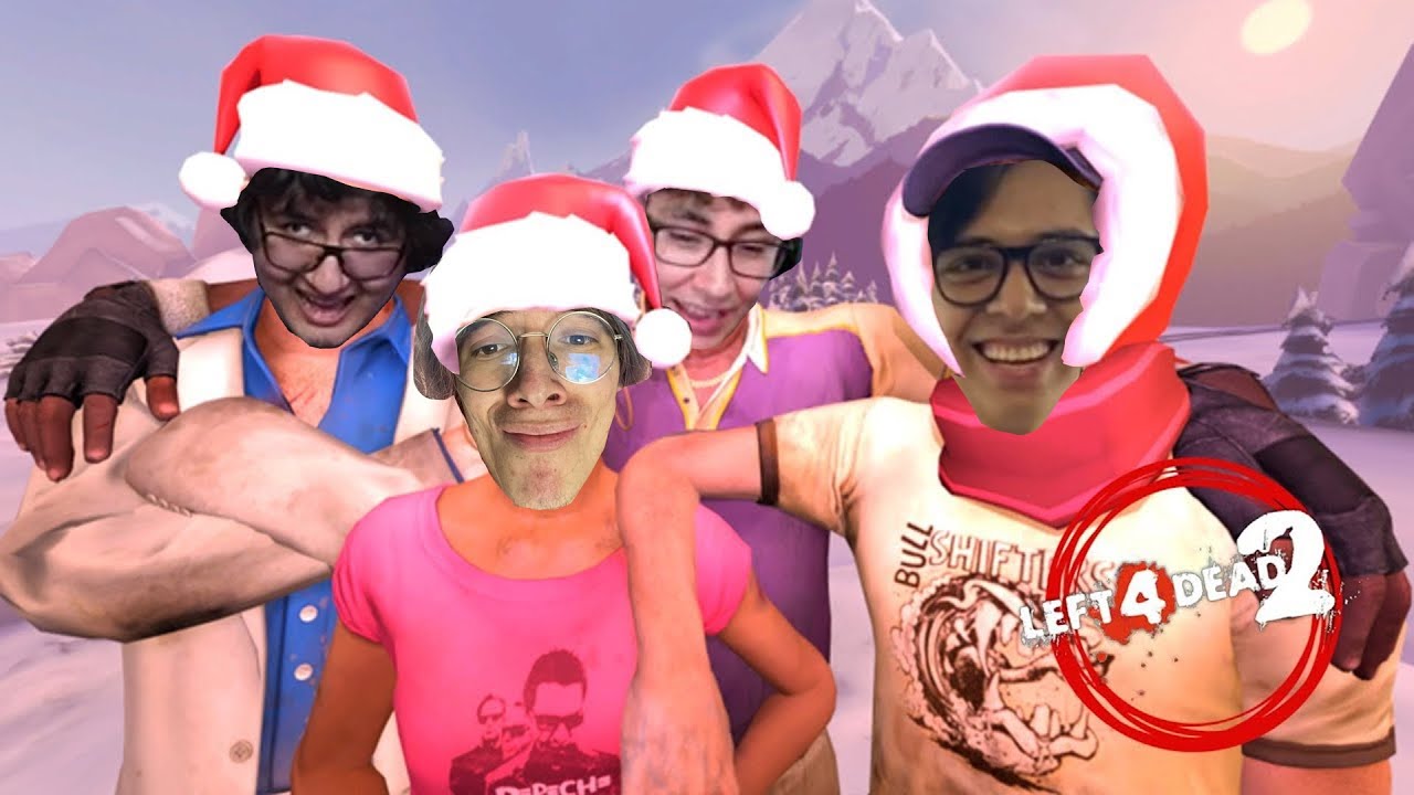 LEFT 4 DEAD pero NAVIDEÑO (campaña con mods)