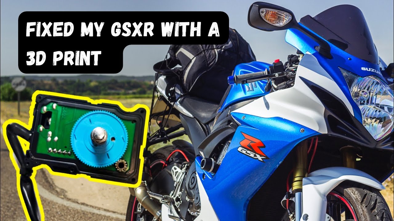 Fixed my L4 GSX-R F1 Code C46 with a 3D Print
