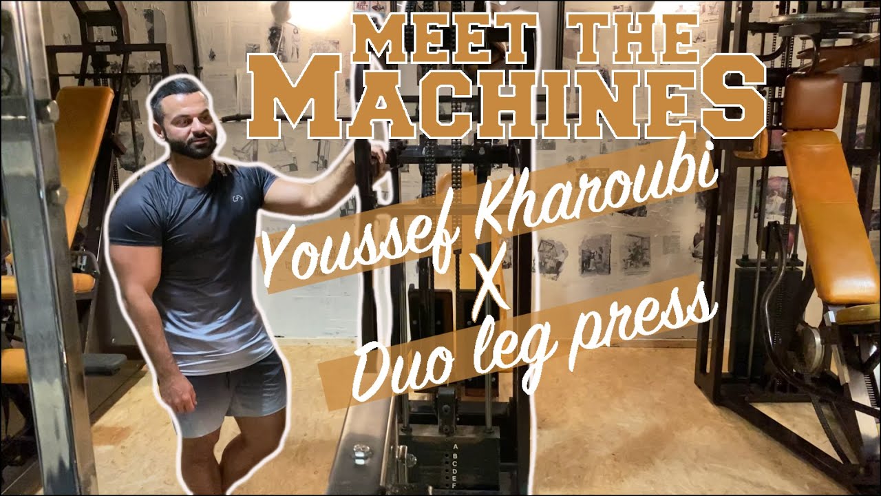 MEET THE MACHINES #1: Youssef Kharoubi X Nautilus Duo Leg Press