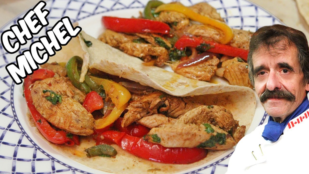 Fajitas au poulet