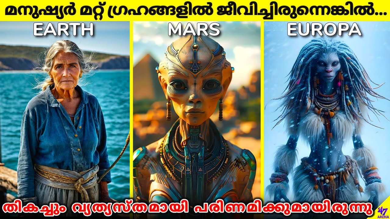 Xeno Sapiens: What If Humans Evolved In Other Solar System Planets? | 47 ARENA