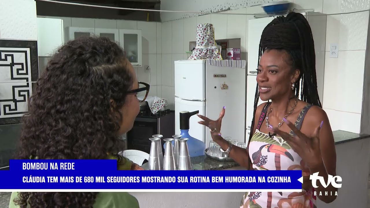 INFLUENCIADORA CONQUISTA A INTERNET COM HUMOR E FEIJÃO COM CHARQUE | TVE NOTÍCIAS 01/08/2025